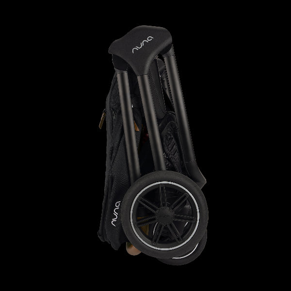 Folded Nuna Triv stroller + Pipa Aire RX Travel System