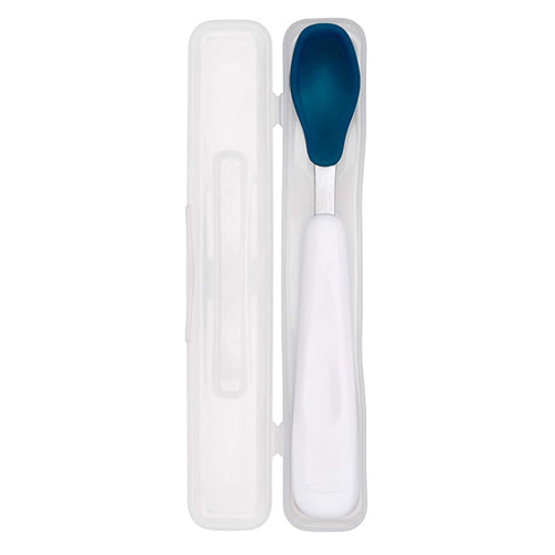 OXO On-The-Go Feeding Spoon - Navy-1