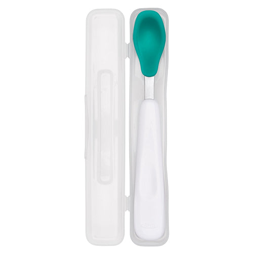 OXO On-The-Go Feeding Spoon - Teal-1