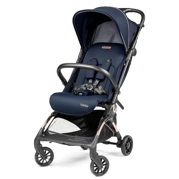 Peg Perego Volo Travel Stroller in Blue Shine Hero Product Image