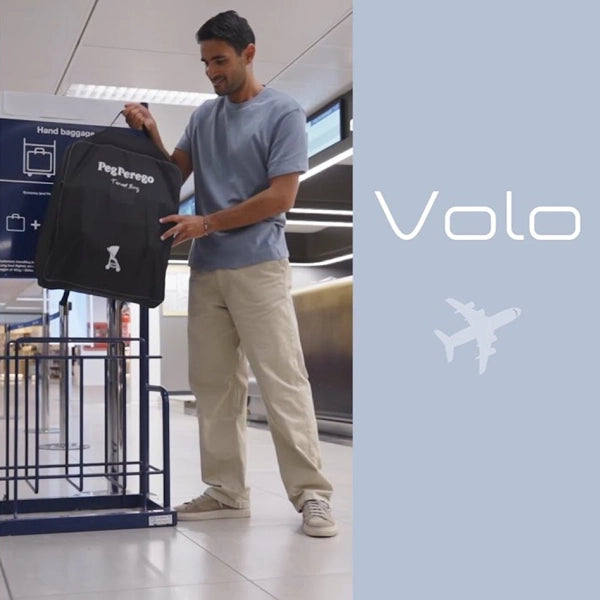 Peg Perego Volo Travel Stroller in Travel Bag Carry-on Approved