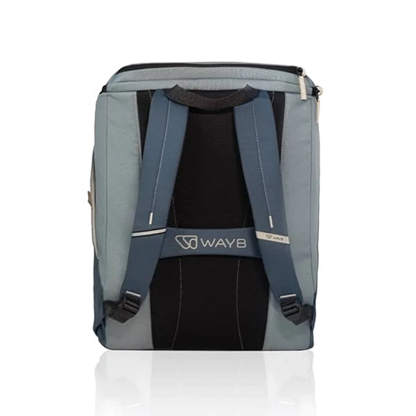 WAYB Pico Carry Bag for Pico Booster Car Seat Back View in Lagoon