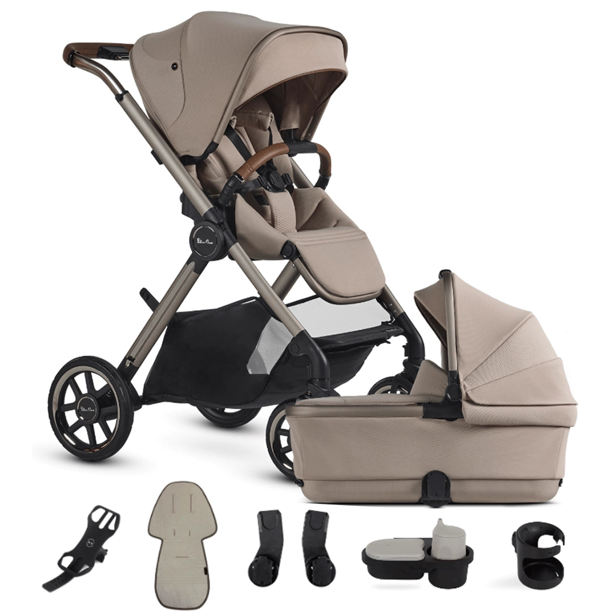 Silver Cross Reef 2 Stroller + Bassinet