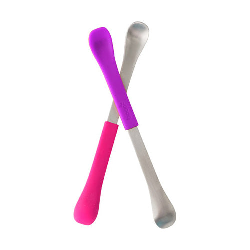 Boon Swap 2-in-1 Feeding Spoon - Pink/Purple
