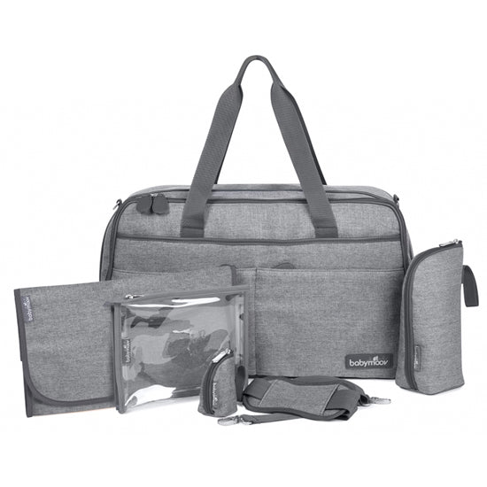 babymoov Traveller Changing Bag - Smokey/Heather Grey-2