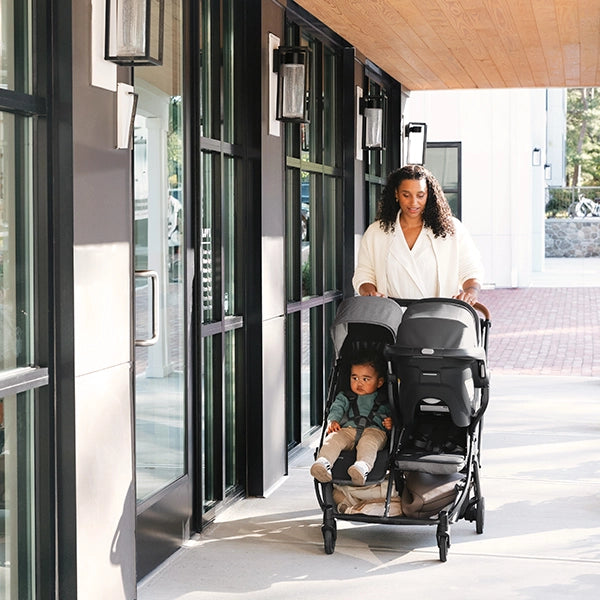 UPPAbaby Minu Duo Travel System Newborn and Toddler Lifestyle