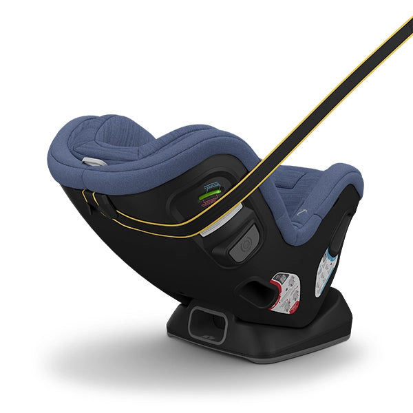 UPPAbaby Rove Fire Retardant Free Convertible Car Seat in Cody Tether Right