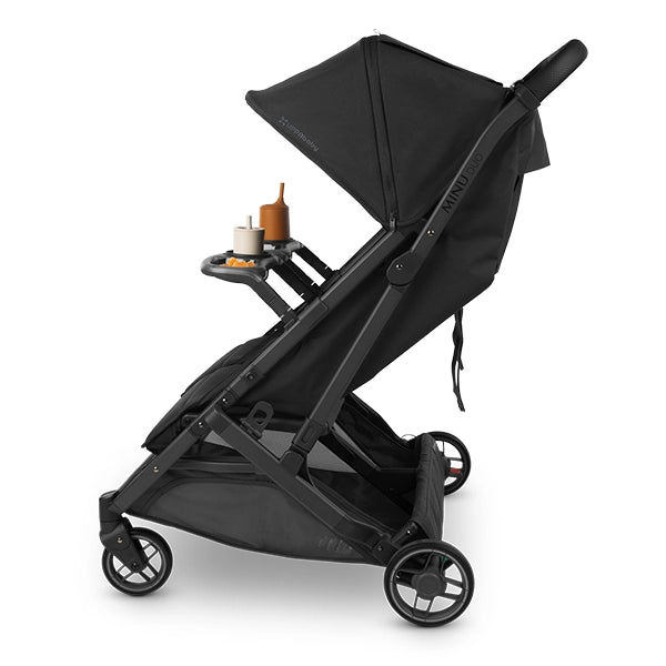 UPPAbaby Two Snack Tray on Minu Duo Profile Product Image in Use