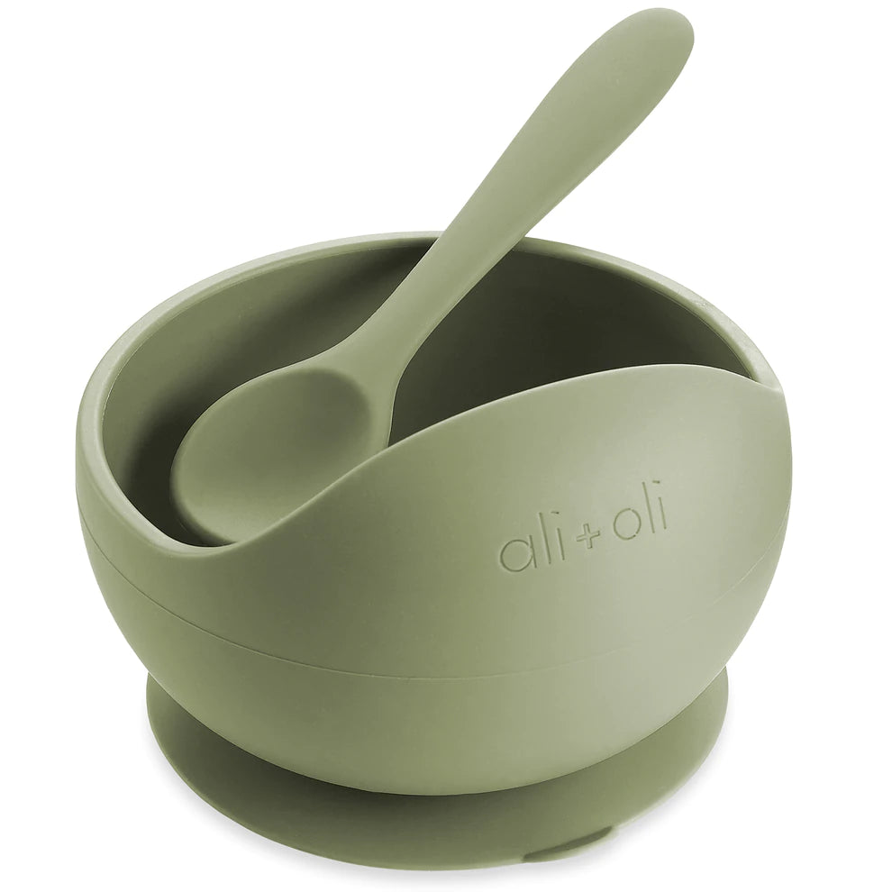 Ali+Oli Suction Bowl & Spoon