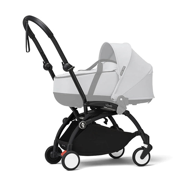 Stokke YOYO3 Stroller Frame in Black with Optional YOYO Bassinet Sold Separately