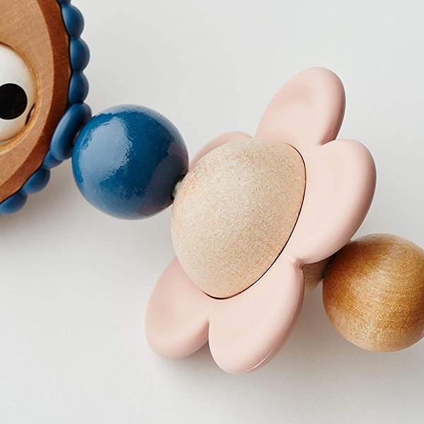 Baby Bjorn Baby Bjorn Toy for Bouncer - Googly Eyes Pastel