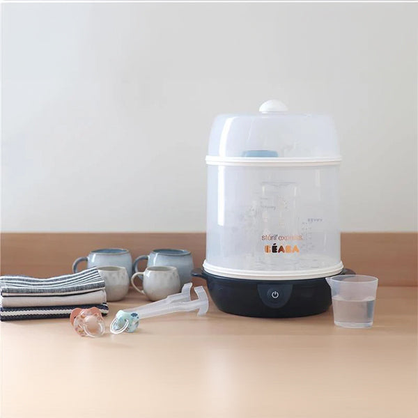 Beaba Steril’ Express 2-in-1 Baby Bottle Sterilizer for all baby bottles