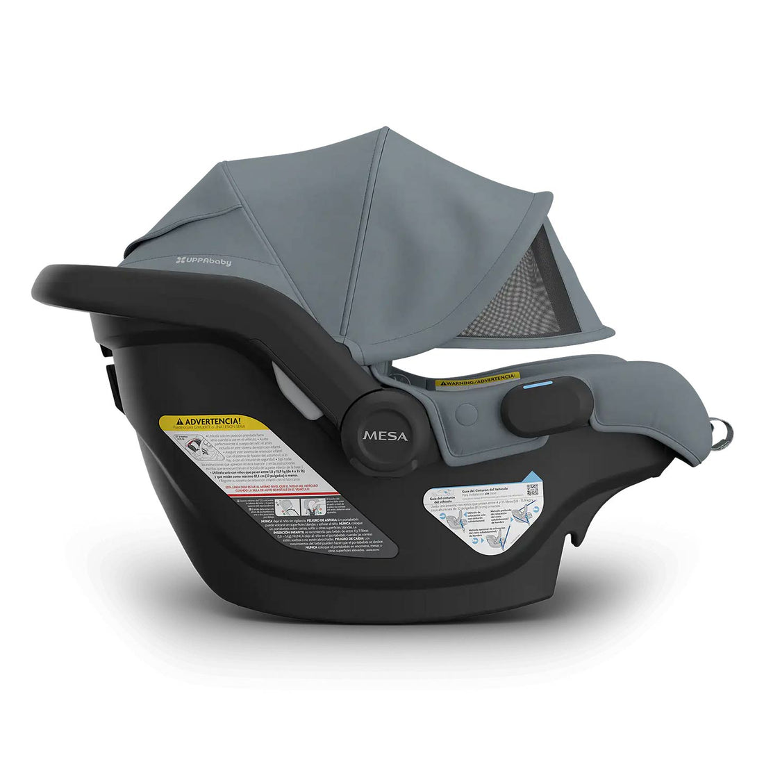 UPPAbaby Mesa V3 Infant Car Seat - Callum/Dillan - Stone Blue