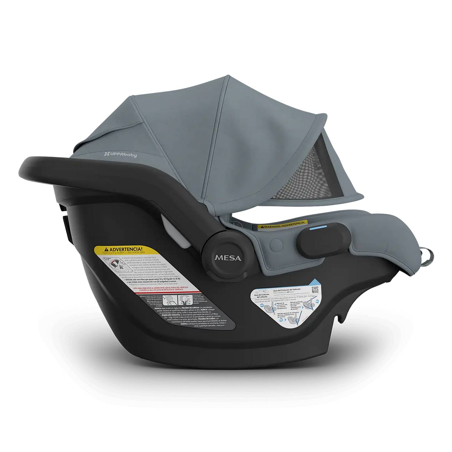 UPPAbaby Mesa V3 Infant Car Seat - Callum/Dillan - Stone Blue