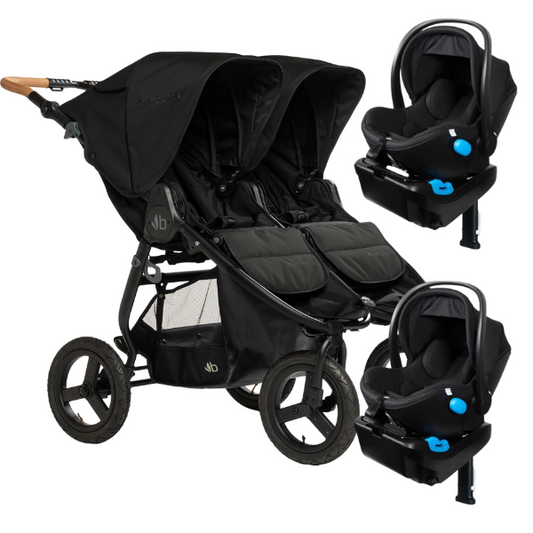 Bumbleride Indie Twin + Two Clek Liings Travel System main image