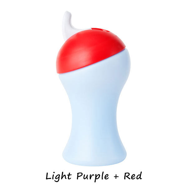 Boon Swing Tall Flip Top Sippy Cup - Purple+Green-2