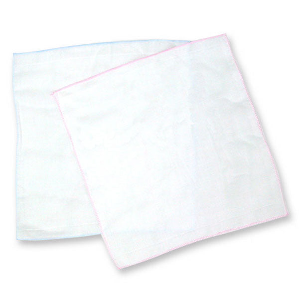 Bradcal Baby Gauze Handkerchief 10pk - Blue