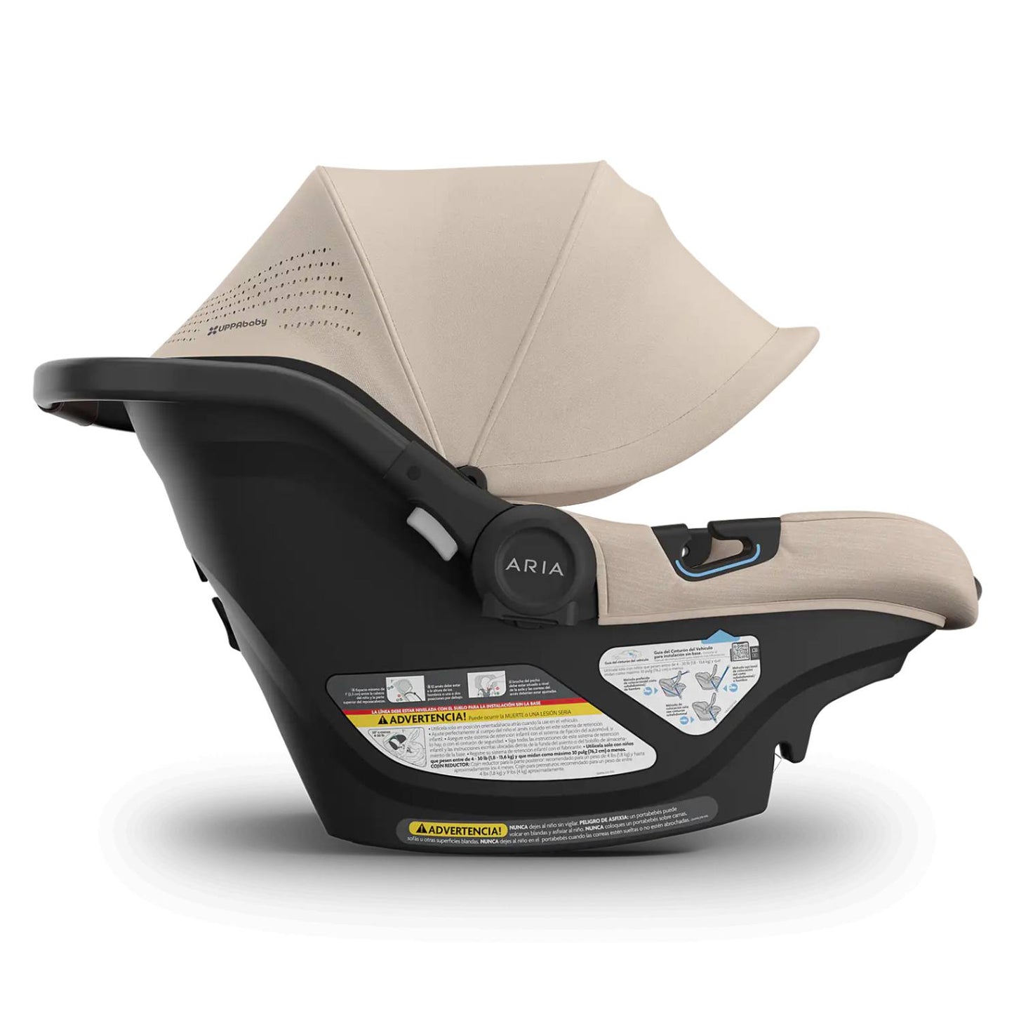 UPPAbaby Aria V2 Infant Car Seat - Declan - Oat Mélange