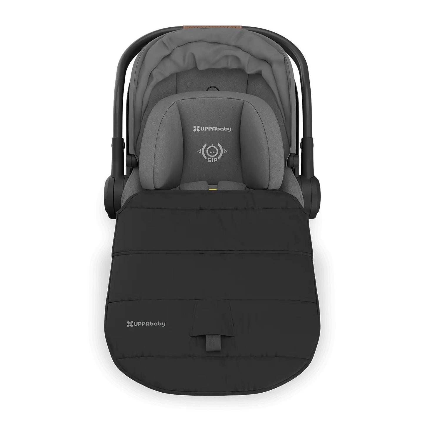 UPPAbaby Aria V2 Infant Car Seat - Declan - Greyson - Charcoal Mélange