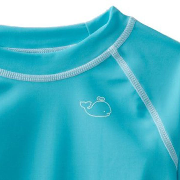 i play. Long Sleeve Rashguard - Aqua-2