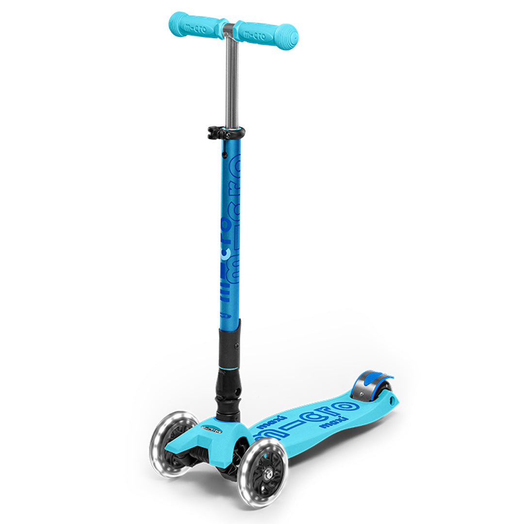 Micro Kickboard Maxi Foldable LED Scooter