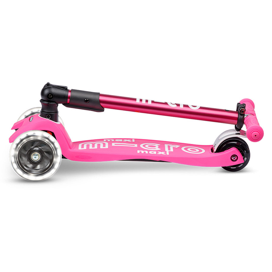 Micro Kickboard Maxi Foldable LED Scooter
