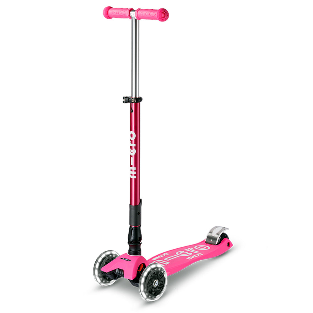 Micro Kickboard Maxi Foldable LED Scooter