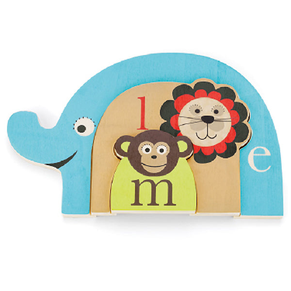 Skip Hop Alphabet Zoo Nesting Animal Puzzle