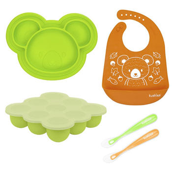 Kushies SiliSet All-In-One Silicone Gift Set - Neutral