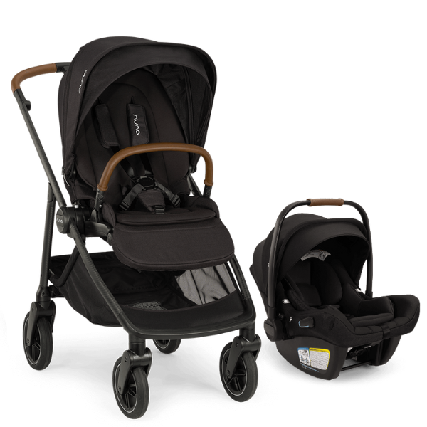 Nuna Swiv Carbon Fiber Stroller and Pipa Aire RX Infant Car Seat Bundle