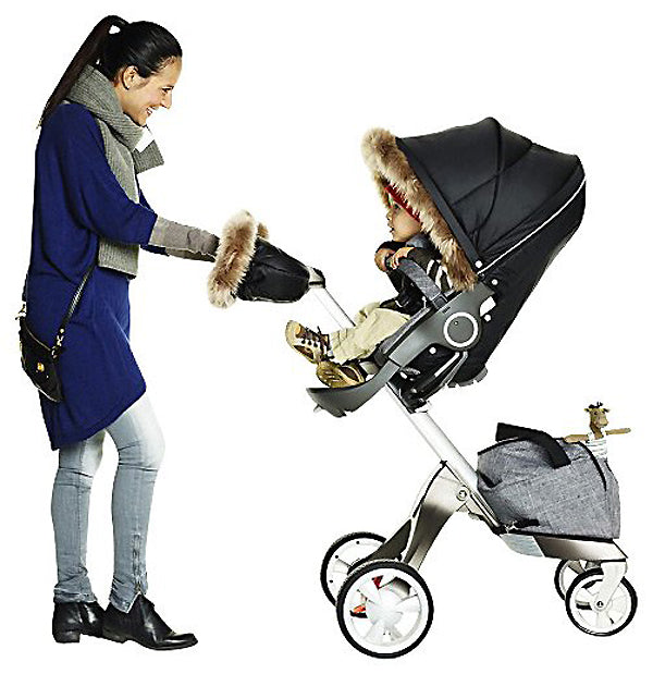 Stokke Xplory Winter Kit - Black is a great baby registry gift.