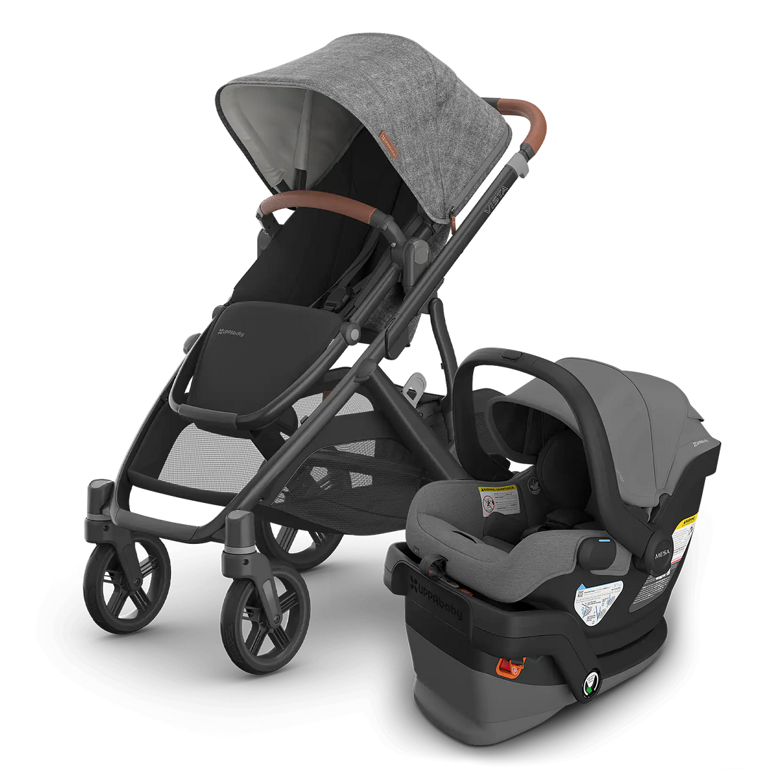 
Vista V3 + Mesa V3 Travel System - Greyson