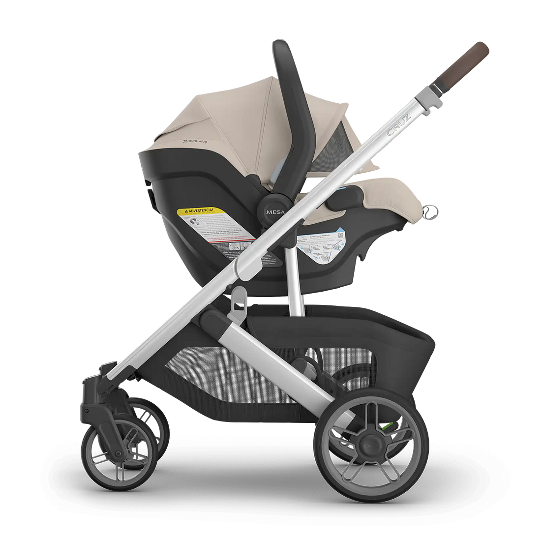 does the uppababy cruz have a bassinet Uppababy Cruz V3 + Mesa V3 Travel System – Kidsland
