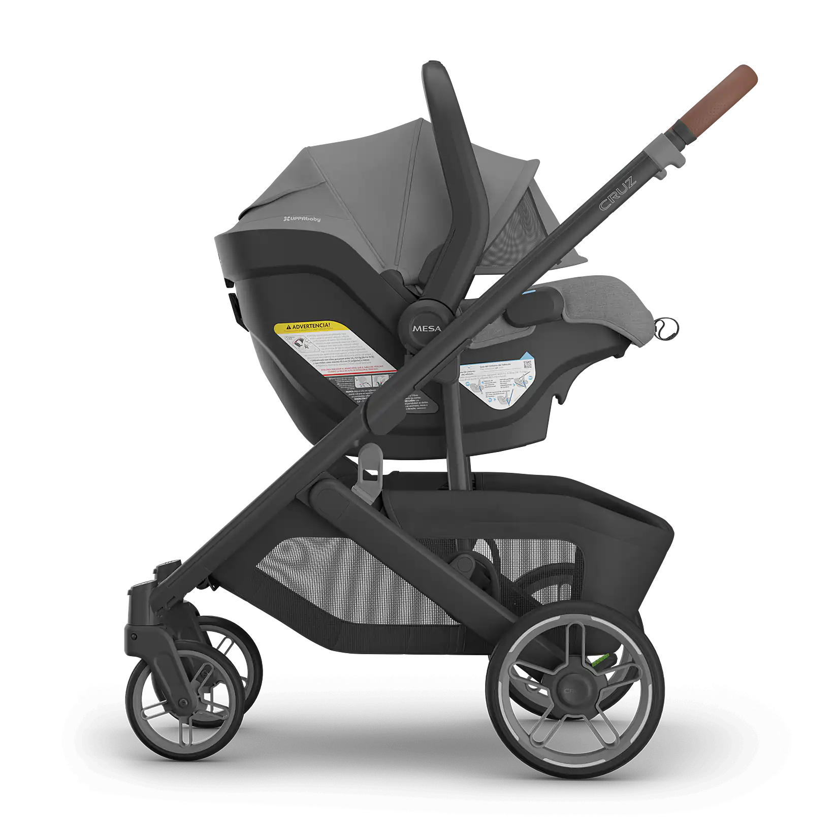 Cruz® V3 + Mesa® V3 Travel System - Greyson