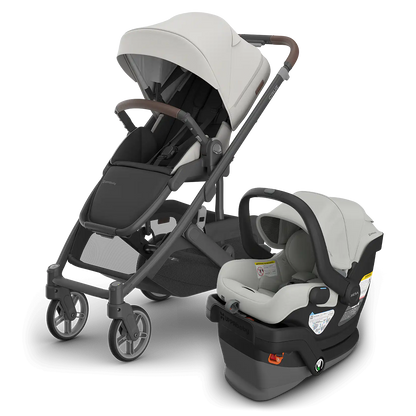 
Uppababy Cruz® V3 + Mesa® V3 Travel System - Savannah