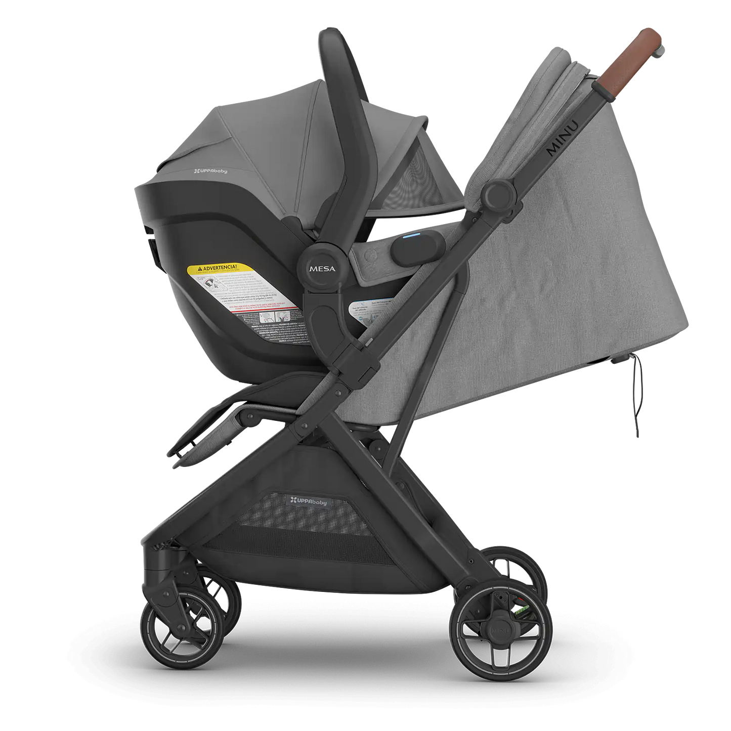 Minu® V3 + Mesa® V3 Travel System - Greyson