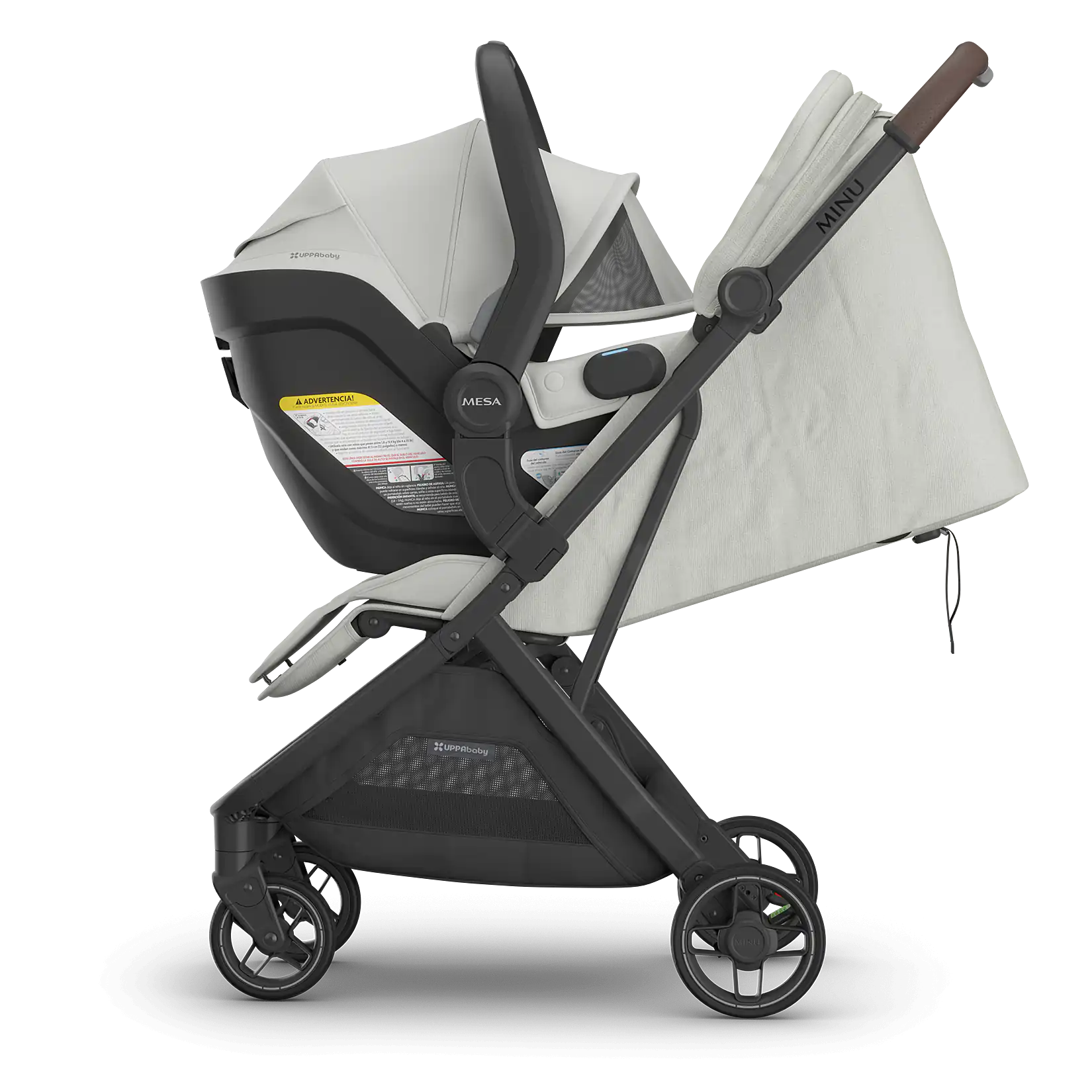 Minu® V3 + Mesa® V3 Travel System - Savannah