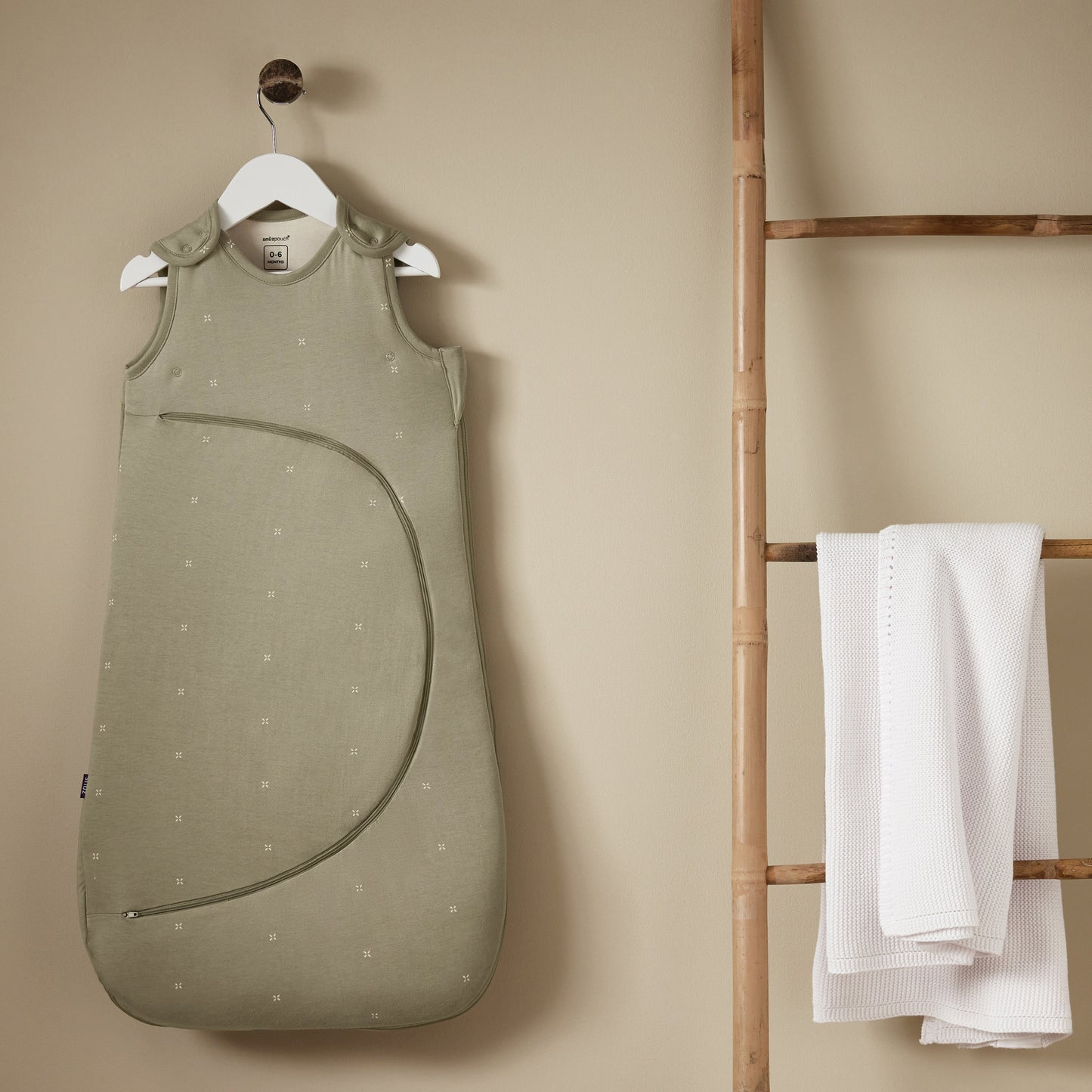Snuz SnuzPouch Sleeping Bag - Sage Cross