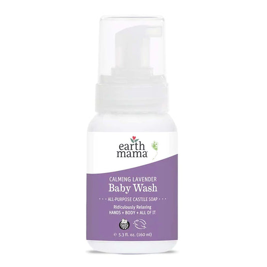 Earth Mama Calming Lavender Baby Wash - 5.3 oz