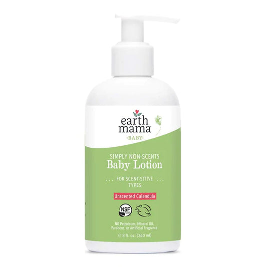 Earth Mama Simply Non-Scent Baby Lotion - 8 oz