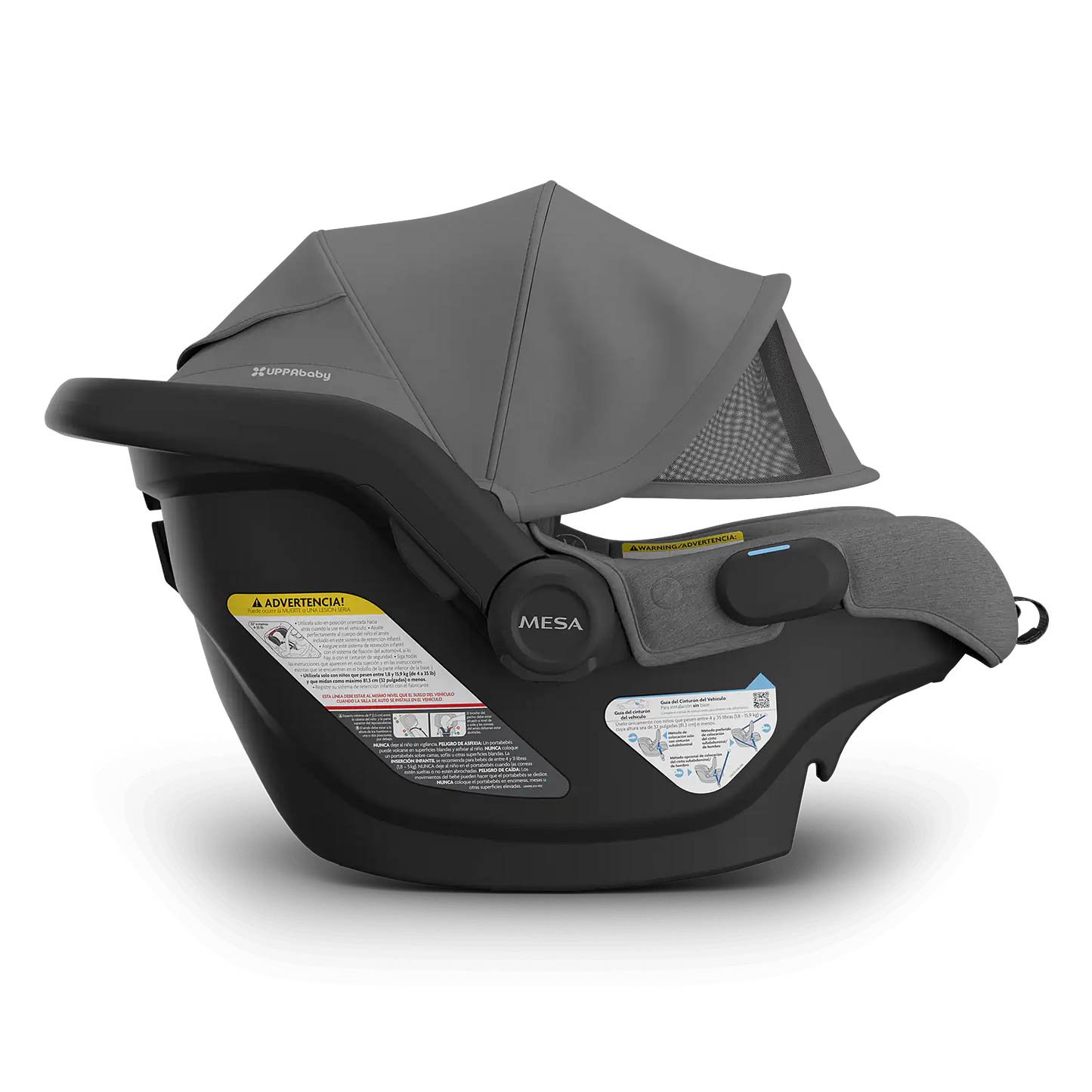 UPPAbaby Mesa V3 Infant Car Seat - Greyson - Charcoal Mélange