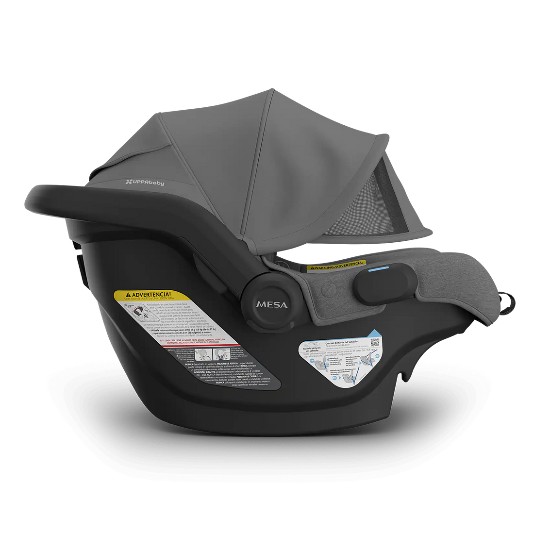 UPPAbaby Mesa V3 Infant Car Seat - Greyson - Charcoal Mélange