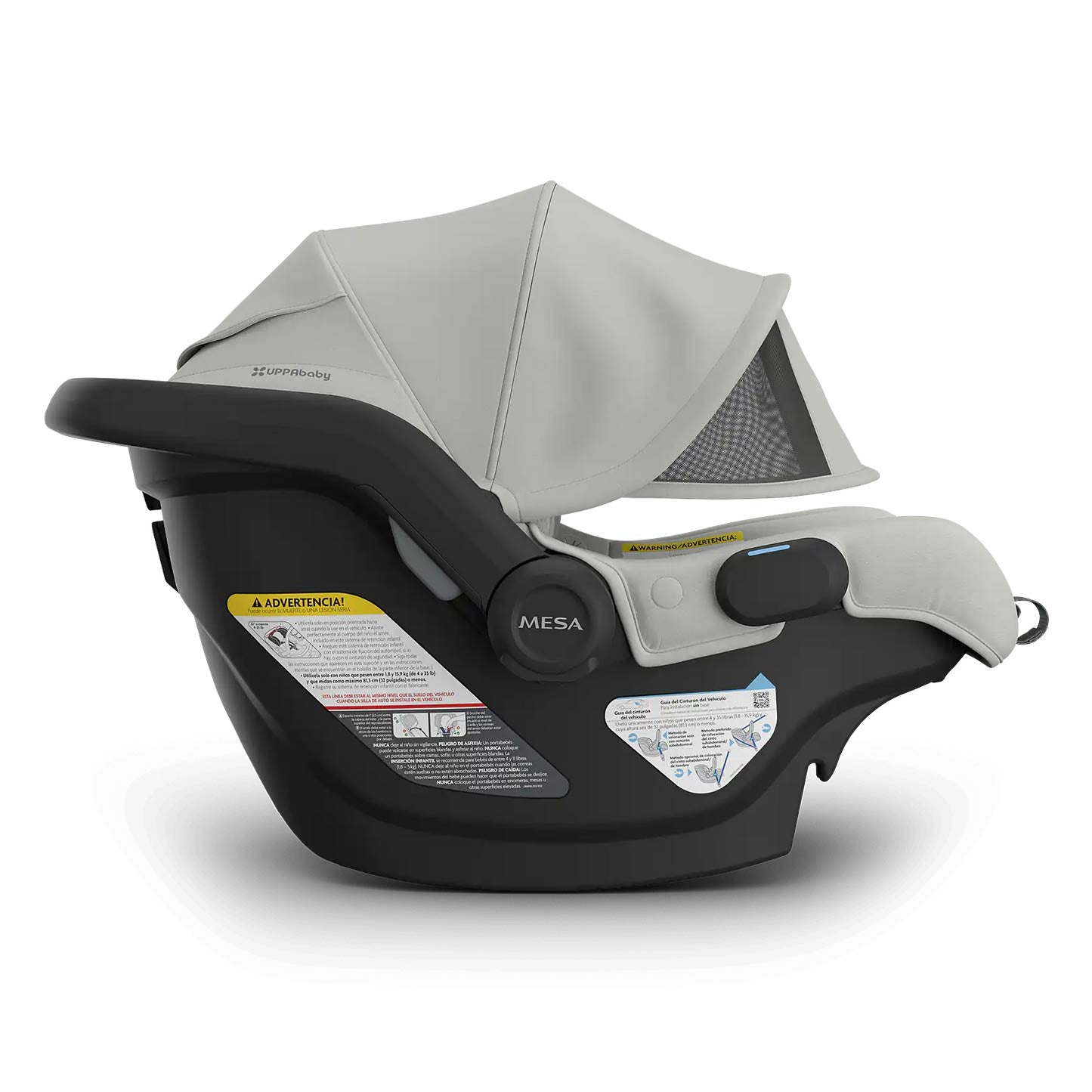 UPPAbaby Mesa V3 Infant Car Seat - Savannah - Pearl Gray Mélange