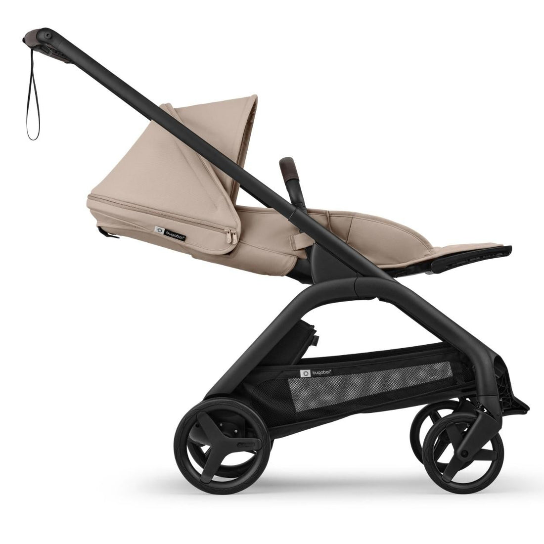 Bugaboo Dragonfly Plus Seat Stroller, Black/Heritage Black-Misty White