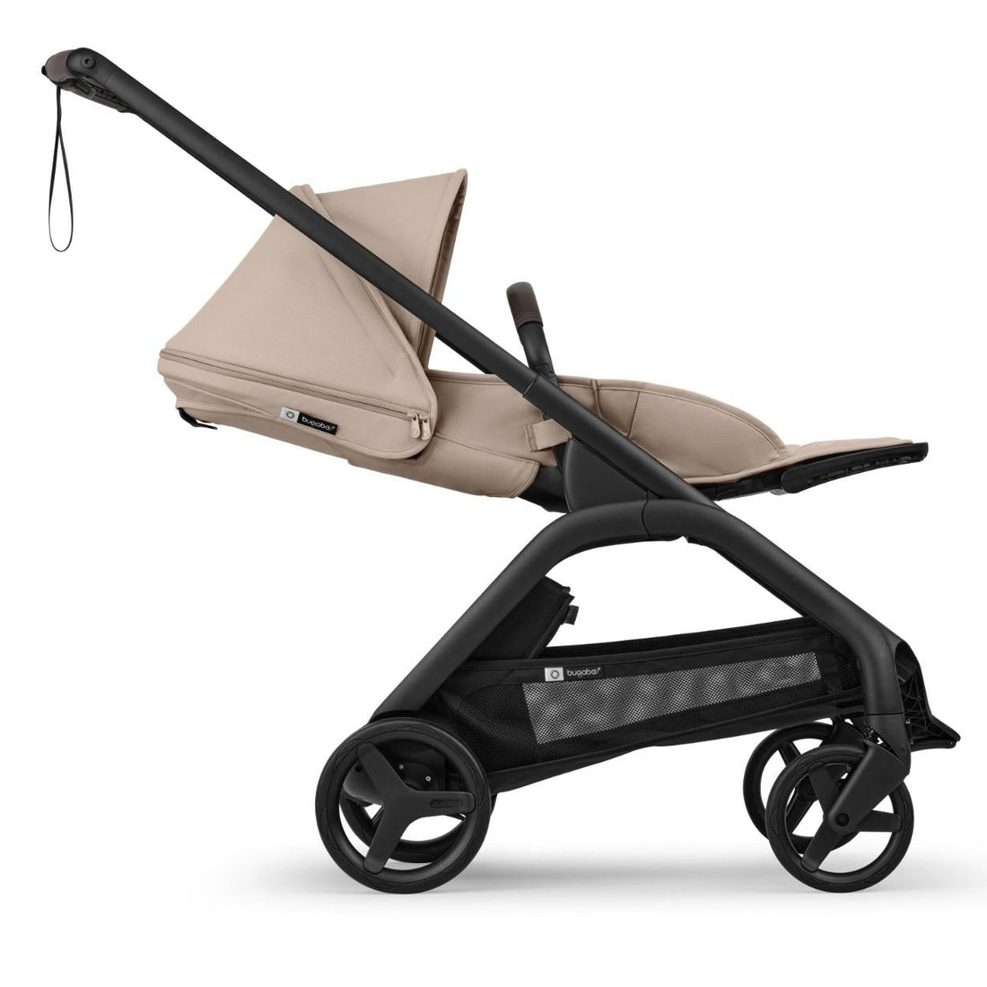 Bugaboo Dragonfly Plus Seat Bassinet Stroller, Black/Misty White