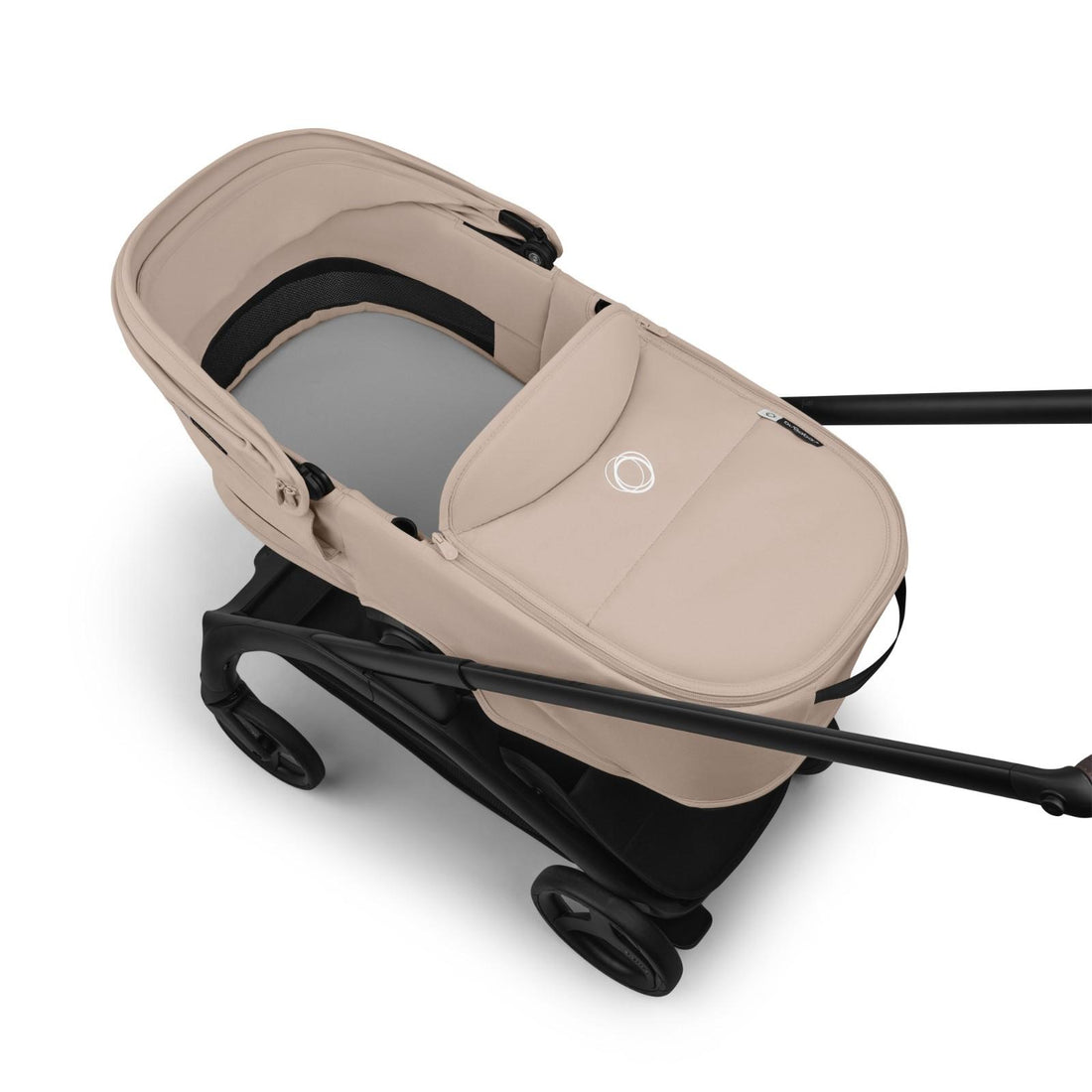 Bugaboo Dragonfly Plus Seat Bassinet Stroller, Black/Misty White