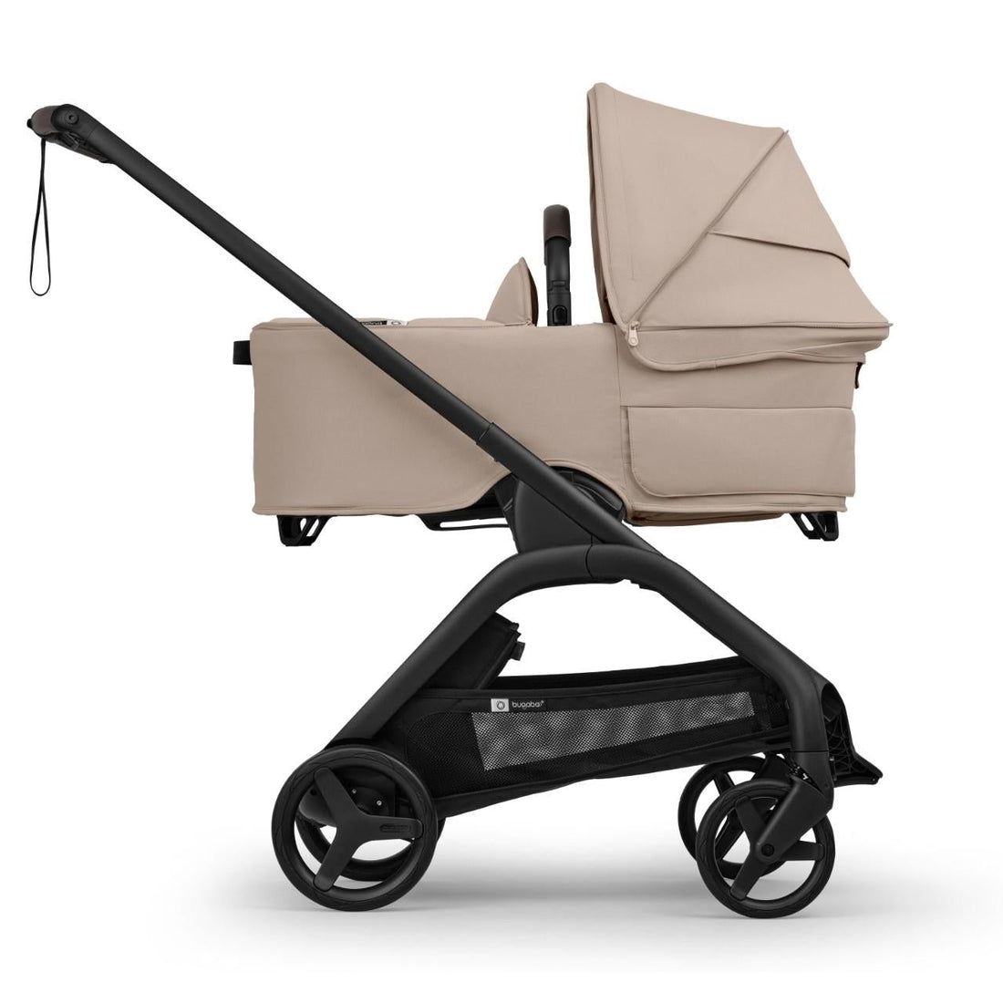 Bugaboo Dragonfly Plus Seat Bassinet Stroller, Black/Misty White