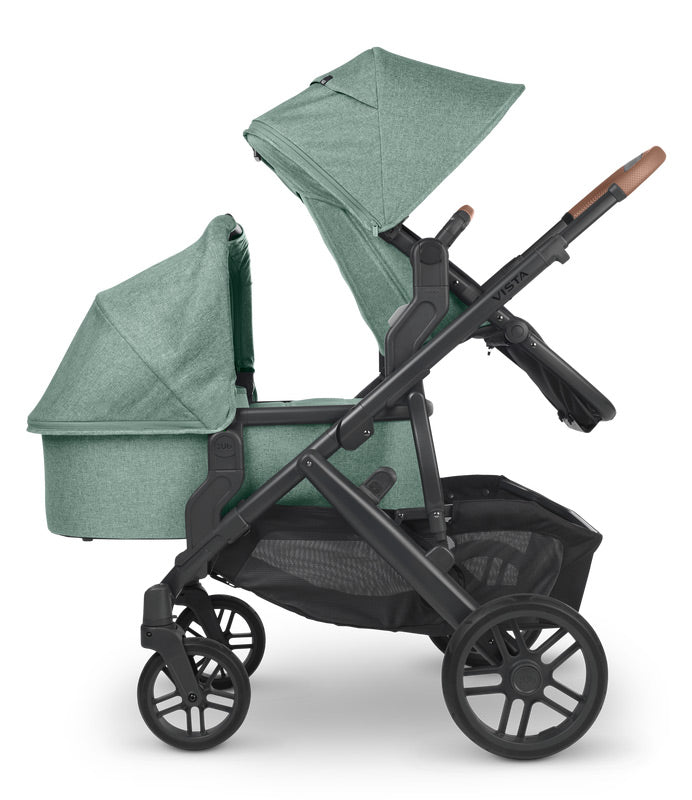 uppababy vista stroller double UPPAbaby Vista V3 Double Stroller + Bassinet