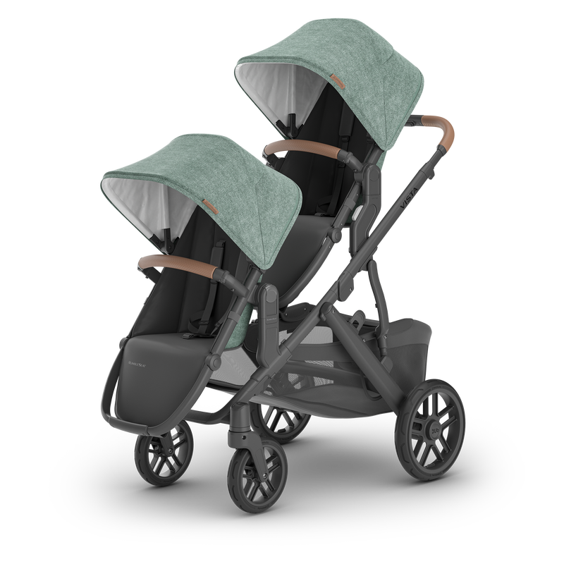 Uppababy Vista V3 Double Stroller + Bassinet bundle 