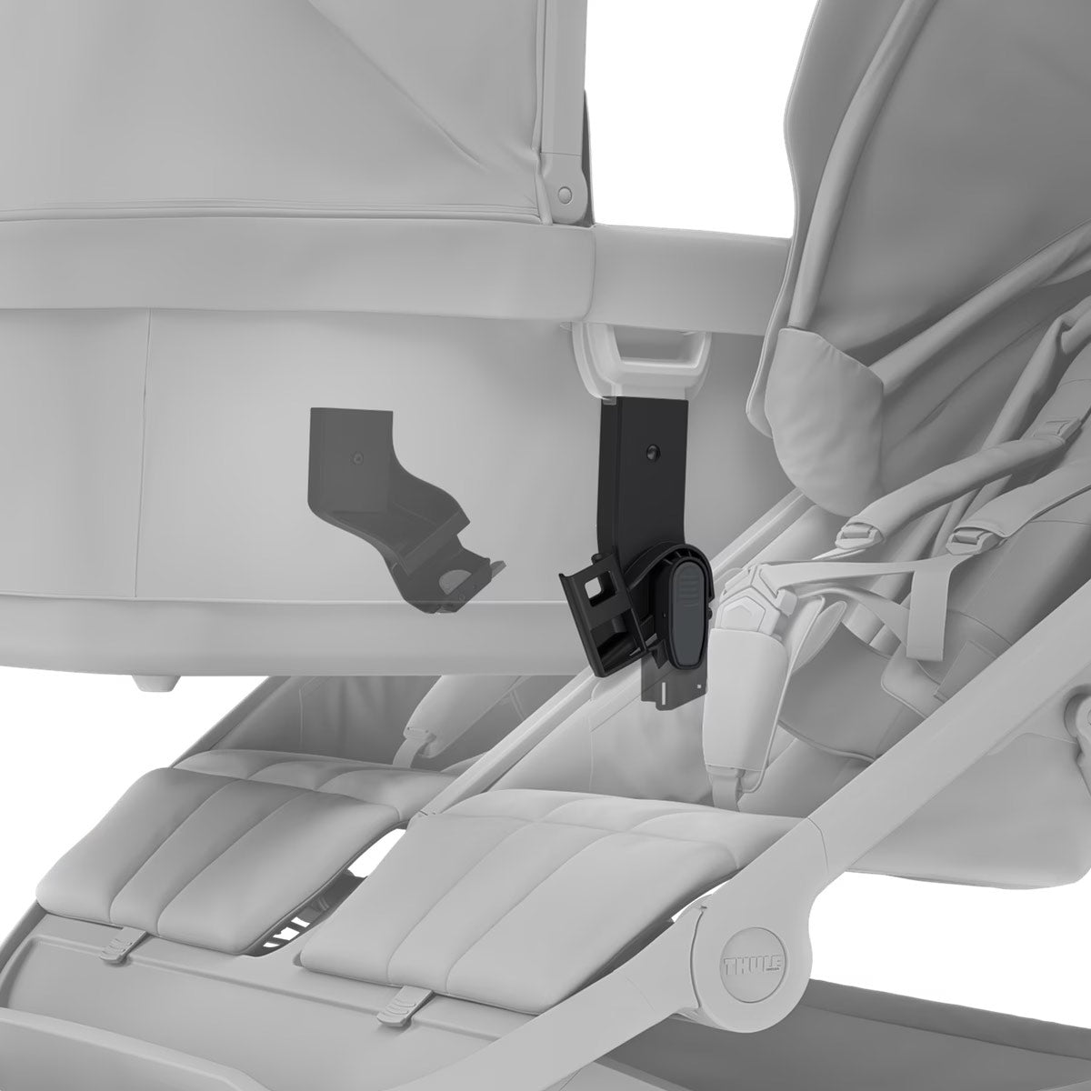 Thule Urban Glide 3 double stroller bassinet adapter